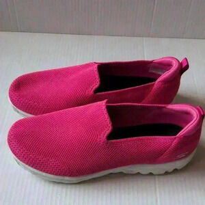 Skechers Pink Slip-On Flats